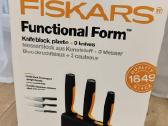Fiskars peilių rinkinys su stovu, 4 dalių - nuotraukos Nr. 3