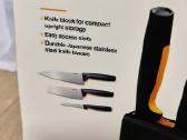 Fiskars peilių rinkinys su stovu, 4 dalių - nuotraukos Nr. 4
