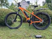 White shimano elekrinis dviratis. - nuotraukos Nr. 2