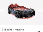 Gte automobilio lova su čiužiniu ir LED - nuotraukos Nr. 9