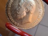 Nikolajus II 1899 auksine 10 rubliu - nuotraukos Nr. 3