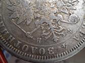 Moneta rubl 1878 Rouble - Alexander II - nuotraukos Nr. 5