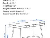 Ikea rašomasis stalas - nuotraukos Nr. 8