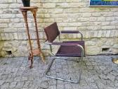 Vintažinė mid century konsolinė autorinė kėdė - nuotraukos Nr. 8
