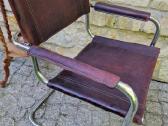 Vintažinė mid century konsolinė autorinė kėdė - nuotraukos Nr. 14