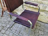 Vintažinė mid century konsolinė autorinė kėdė - nuotraukos Nr. 19