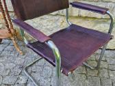 Vintažinė mid century konsolinė autorinė kėdė - nuotraukos Nr. 28