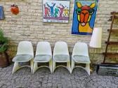 Vintažinės mid century Space Age autorinės kėdės - nuotraukos Nr. 2