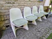 Vintažinės mid century Space Age autorinės kėdės - nuotraukos Nr. 4