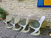 Vintažinės mid century Space Age autorinės kėdės - nuotraukos Nr. 5