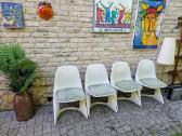 Vintažinės mid century Space Age autorinės kėdės - nuotraukos Nr. 16