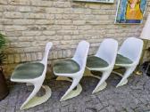 Vintažinės mid century Space Age autorinės kėdės - nuotraukos Nr. 19