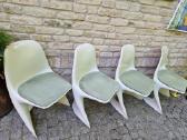 Vintažinės mid century Space Age autorinės kėdės - nuotraukos Nr. 29