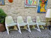 Vintažinės mid century Space Age autorinės kėdės - nuotraukos Nr. 31