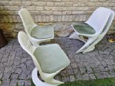 Vintažinės mid century Space Age autorinės kėdės - nuotraukos Nr. 36