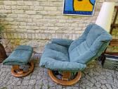 Fotelis reglaineris Ekornes Stressless su pakoju - nuotraukos Nr. 14
