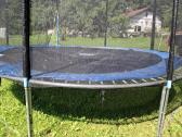 Batutas Beck 420 cm su apsaugos tinklu - nuotraukos Nr. 4