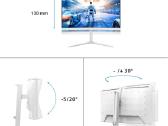 Philips Evnia 27" Qhd 180hz 0.5 M/s lenktas - nuotraukos Nr. 5