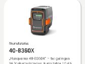 Husqvarna B330x baterija - nuotraukos Nr. 5