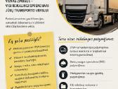 Transporto vadybininkas su pažymėjimu. DS spec.