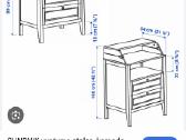 Ikea vystymo stalas Sundvik - nuotraukos Nr. 4