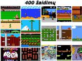 Nešiojama retro konsolė su 400 žaidimų - nuotraukos Nr. 3