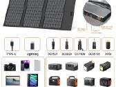 Nešiojama sulankstoma saulės baterija 45w su Usb-c - nuotraukos Nr. 4