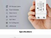 WiFi smart jungtukas Sonoff Basic R2 10a - nuotraukos Nr. 4