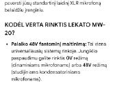 Lekato Mw-20 belaidžio mikrofono Xlr sistema - nuotraukos Nr. 8
