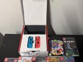 Nintendo switch oled + 7 zaidimai - nuotraukos Nr. 3