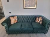 Parduodama veliūrinė nauja sofa - nuotraukos Nr. 3