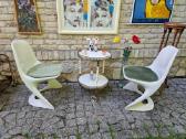 Vintažinis mid century serviravimo staliukas/baras - nuotraukos Nr. 12