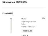 Ikea stalas 160x80 cm Trotten Olov - nuotraukos Nr. 5