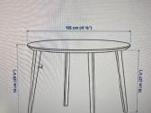 Ikea Lisabo valgomojo stalas - nuotraukos Nr. 3