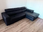 Odinė sofa-lova - nuotraukos Nr. 2