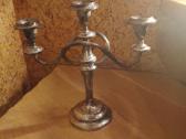 Žvakidė silver plated - nuotraukos Nr. 2