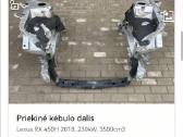 Lexus Rx450h F-sport dalys - nuotraukos Nr. 3