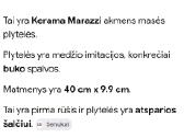 Akmens mases plyteles Kerami Marazzi - nuotraukos Nr. 4