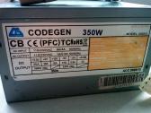 Codegen 350w maitinimo blokas - nuotraukos Nr. 2