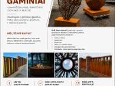 Corten'o plieno gaminiai - nuotraukos Nr. 31