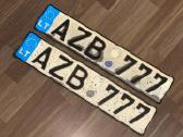 Valstybiniai numeriai Azb777 - nuotraukos Nr. 3