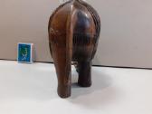 Didelis medinis dramblys. Ilgis 18, aukštis 16cm - nuotraukos Nr. 4