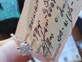 Sužadėtuvių žiedas su briliantais (0,78ct) - nuotraukos Nr. 10