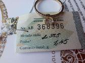 Sužadėtuvių žiedas su briliantais (0,78ct) - nuotraukos Nr. 11