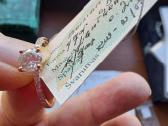 Sužadėtuvių žiedas su briliantais (0,78ct) - nuotraukos Nr. 13