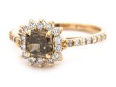 Sužadetuvių žiedas su dideliu (1,58ct) briliantu - nuotraukos Nr. 4