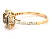 Sužadetuvių žiedas su dideliu (1,58ct) briliantu - nuotraukos Nr. 7