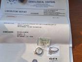 Aukso žiedas su naturaliu briliantu (1 ct) - nuotraukos Nr. 7