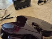 Vintage V100 gitara + amp - nuotraukos Nr. 7