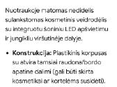 Kosmetikos priežiūros priemonės - nuotraukos Nr. 5